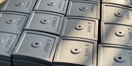 Le pale del miscelatore ad alto contenuto di cromo aumentano la produzione dell'impianto di asfalto